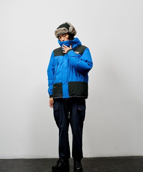 FIRST DOWN（ファーストダウン）の「ラップダウンパーカー ディクロスマウリ（ダウンジャケット/コート・メンズ・オフホワイト/オリーブ/ブラウン/ブラック/ブルー/ライトグレー/ベージュ・L/XL/S/M/XXL）」の19枚目の写真