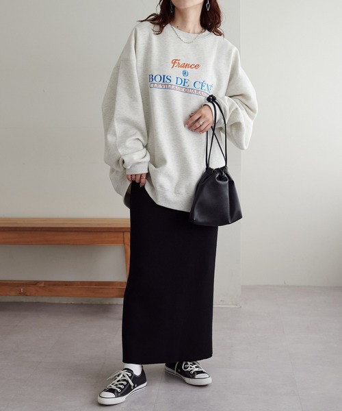 DISCOAT(ディスコート)の「【ユニセックス】BOISE刺繍ロゴスウェット《WEB限定》(スウェット・レディース・ブラウン/ブラック/ライトベージュ・FREE)」の21枚目の写真