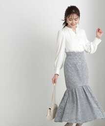 PROPORTION BODY DRESSING | モールレースマーメイドスカート / 1213220903(スカート)