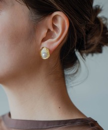 【fiw.】ラメパールイヤリング