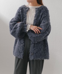 Pal collection | シャギーニット2wayカーディガン(ニット/セーター)