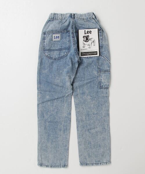 Lee(リー)の「【ムラサキスポーツ別注】Lee/リー キッズ ロンパン ペインターパンツ DNM LK1389-C196(その他パンツ・キッズ・ケミカルウォッシュ・150cm/140cm/130cm/160cm)」の2枚目の写真