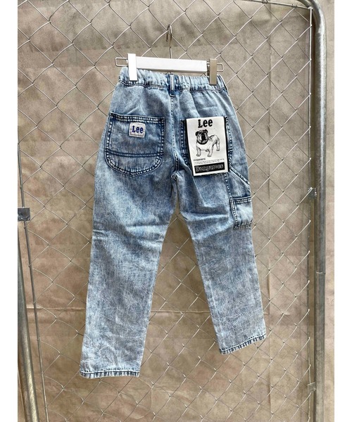 Lee(リー)の「【ムラサキスポーツ別注】Lee/リー キッズ ロンパン ペインターパンツ DNM LK1389-C196(その他パンツ・キッズ・ケミカルウォッシュ・150cm/140cm/130cm/160cm)」の3枚目の写真