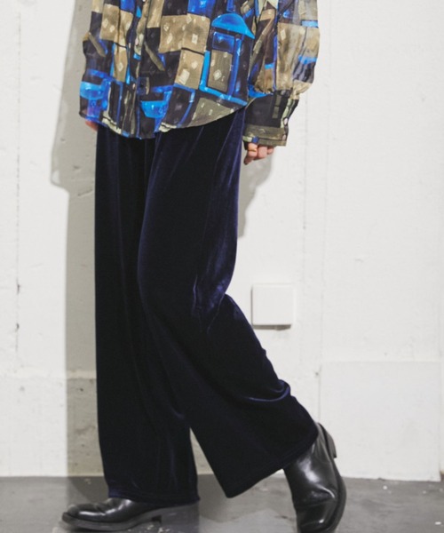 ローズバッド ROSE BUD（ローズバッド） パンツ FRILL WIDE PANTS レディース