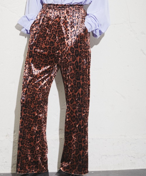 ROSE BUD（ローズバッド）の「ベロアイージーパンツ（その他パンツ