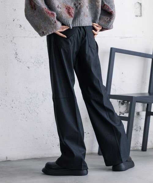 JEANASIS(ジーナシス)の「フロントZIPコーティングパンツ/980961(その他パンツ・レディース・ホワイト/ライトブルー/ブラック系その他/ブラウン・SMALL/MEDIUM)」の9枚目の写真