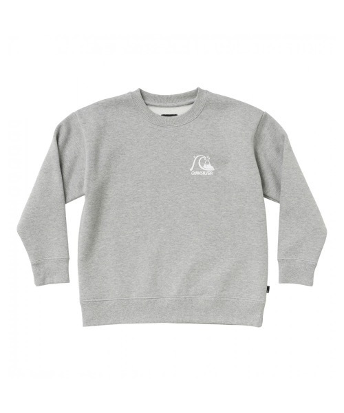 Quiksilver(クイックシルバー)の「OG CREW SWEAT YOUTH/クイックシルバーキッズガーメントウォッシュ加工ヴィンテージライクワンポイントブランドロゴクルーネックスウェット(スウェット・キッズ・ブラック/アイボリー/グレー・150/140/160/130)」の3枚目の写真