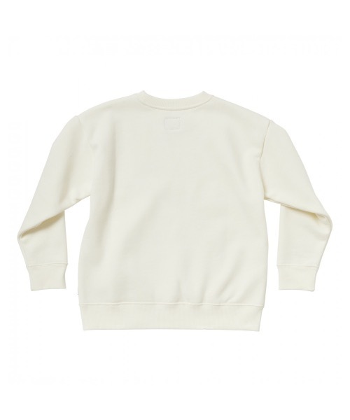 Quiksilver(クイックシルバー)の「OG CREW SWEAT YOUTH/クイックシルバーキッズガーメントウォッシュ加工ヴィンテージライクワンポイントブランドロゴクルーネックスウェット(スウェット・キッズ・ブラック/アイボリー/グレー・150/140/160/130)」の4枚目の写真