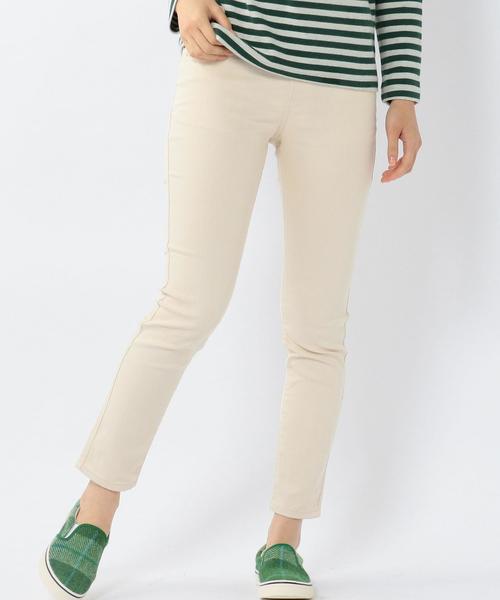coen（コーエン）の「カラーイージースキニーパンツ15FW（その他パンツ・レディース・ホワイト/ネイビー/ライトブルー/マスタード/オリーブ/ブラック/ベージュ/ナチュラル/その他1・MEDIUM/SMALL/LARGE）」の4枚目の写真