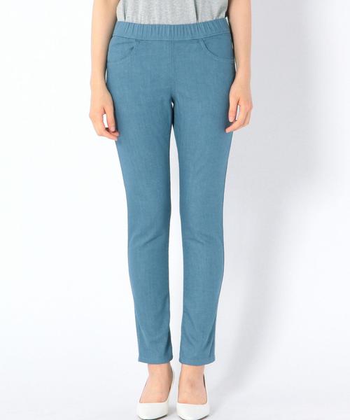 coen（コーエン）の「カラーイージースキニーパンツ15FW（その他パンツ・レディース・ホワイト/ネイビー/ライトブルー/マスタード/オリーブ/ブラック/ベージュ/ナチュラル/その他1・MEDIUM/SMALL/LARGE）」の19枚目の写真