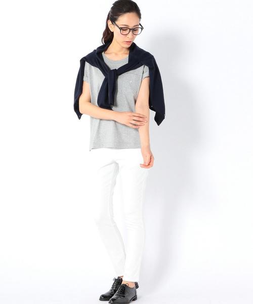 coen（コーエン）の「カラーイージースキニーパンツ15FW（その他パンツ・レディース・ホワイト/ネイビー/ライトブルー/マスタード/オリーブ/ブラック/ベージュ/ナチュラル/その他1・MEDIUM/SMALL/LARGE）」の16枚目の写真