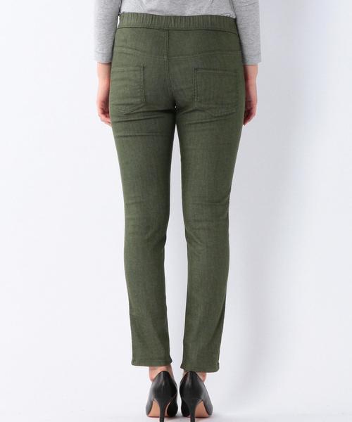 coen（コーエン）の「カラーイージースキニーパンツ15FW（その他パンツ・レディース・ホワイト/ネイビー/ライトブルー/マスタード/オリーブ/ブラック/ベージュ/ナチュラル/その他1・MEDIUM/SMALL/LARGE）」の12枚目の写真