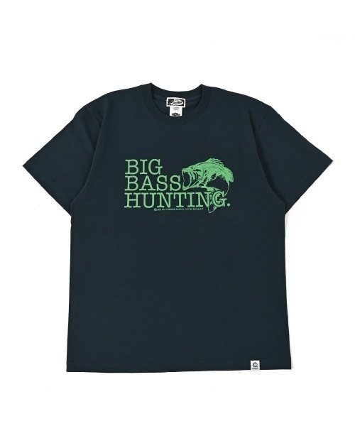 NOTHINKER(ノーシンカー)の「BIG BASS HUNTING BITE T-shirt(Tシャツ/カットソー・メンズ・ブルー系その他/バーガンディー/グリーン系その他・LARGE/SMALL/X-LARGE/MEDIUM)」の2枚目の写真