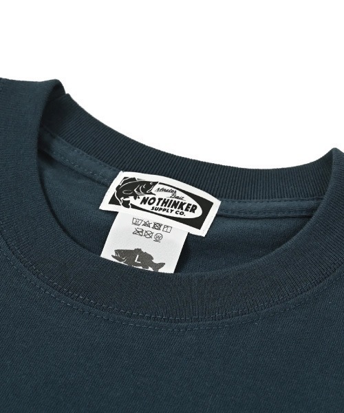 NOTHINKER(ノーシンカー)の「BIG BASS HUNTING BITE T-shirt(Tシャツ/カットソー・メンズ・ブルー系その他/バーガンディー/グリーン系その他・LARGE/SMALL/X-LARGE/MEDIUM)」の14枚目の写真