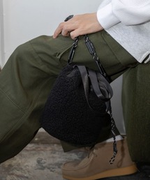 niko and... | 巾着ボア2WAY BAG(ショルダーバッグ)