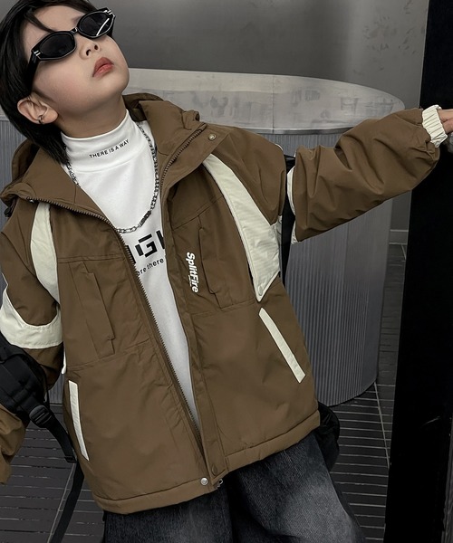 aimoha(アイモハ)の「【aimoha-KIDS-】子供服 厚地中綿ジャケット(その他アウター・キッズ・イエロー/チョコ/ブラック・130/120/150/110/140)」の20枚目の写真