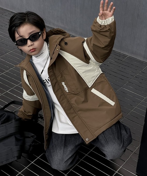 aimoha(アイモハ)の「【aimoha-KIDS-】子供服 厚地中綿ジャケット(その他アウター・キッズ・イエロー/チョコ/ブラック・130/120/150/110/140)」の17枚目の写真