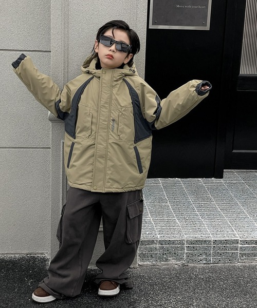 aimoha(アイモハ)の「【aimoha-KIDS-】子供服 厚地中綿ジャケット(その他アウター・キッズ・イエロー/チョコ/ブラック・130/120/150/110/140)」の15枚目の写真