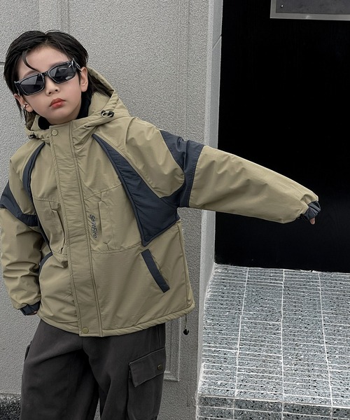 aimoha(アイモハ)の「【aimoha-KIDS-】子供服 厚地中綿ジャケット(その他アウター・キッズ・イエロー/チョコ/ブラック・130/120/150/110/140)」の14枚目の写真