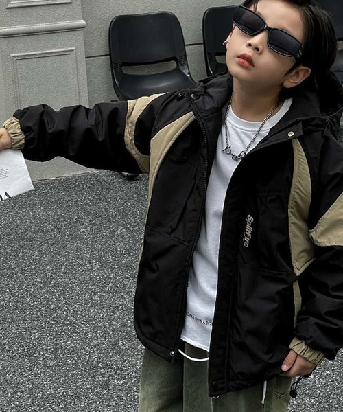 aimoha(アイモハ)の「【aimoha-KIDS-】子供服 厚地中綿ジャケット(その他アウター・キッズ・イエロー/チョコ/ブラック・130/120/150/110/140)」の22枚目の写真