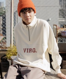 niko and... | アソートレトロデザインハーフジッププルオーバー(スウェット)