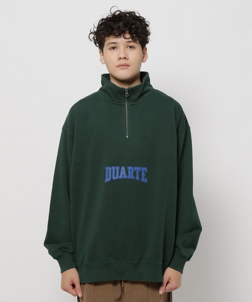 niko and...（ニコアンド）の「アソートレトロデザインハーフジッププルオーバー（スウェット・メンズ・ボルドー/グレー/オフホワイト/グリーン・MEDIUM/LARGE）」の13枚目の写真