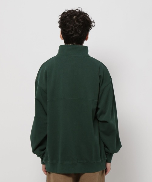 niko and...（ニコアンド）の「アソートレトロデザインハーフジッププルオーバー（スウェット・メンズ・ボルドー/グレー/オフホワイト/グリーン・MEDIUM/LARGE）」の15枚目の写真