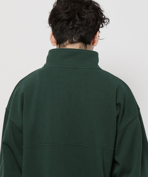 niko and...（ニコアンド）の「アソートレトロデザインハーフジッププルオーバー（スウェット・メンズ・ボルドー/グレー/オフホワイト/グリーン・MEDIUM/LARGE）」の19枚目の写真