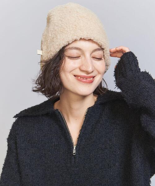 COLD BREAKER（コールドブレーカー）の「＜COLDBREAKER＞エッグ ハット（ハット・レディース・ベージュ/グレー・FREE）」の13枚目の写真