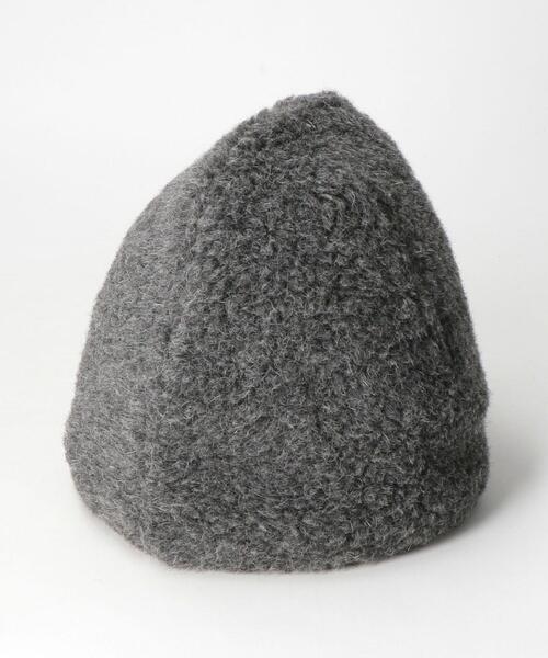 COLD BREAKER（コールドブレーカー）の「＜COLDBREAKER＞エッグ ハット（ハット・レディース・ベージュ/グレー・FREE）」の8枚目の写真