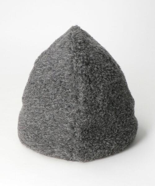 COLD BREAKER（コールドブレーカー）の「＜COLDBREAKER＞エッグ ハット（ハット・レディース・ベージュ/グレー・FREE）」の10枚目の写真