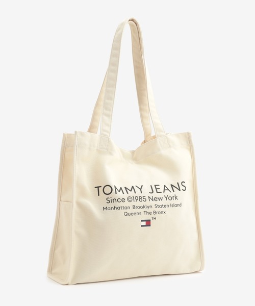 tommy jeans(トミー ジーンズ)の「キャンバストートバッグ(トートバッグ・メンズ・オフホワイト/ブラック・FREE)」の5枚目の写真