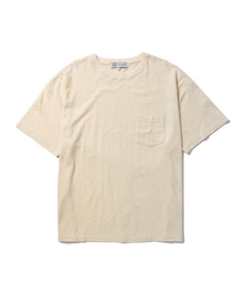 B:MING by BEAMS(ビーミングバイビームス)の「ビーミング by ビームス / BIGシルエットT(Tシャツ/カットソー・メンズ・オフホワイト/ブラック/ネイビー・SMALL/MEDIUM/LARGE)」の2枚目の写真