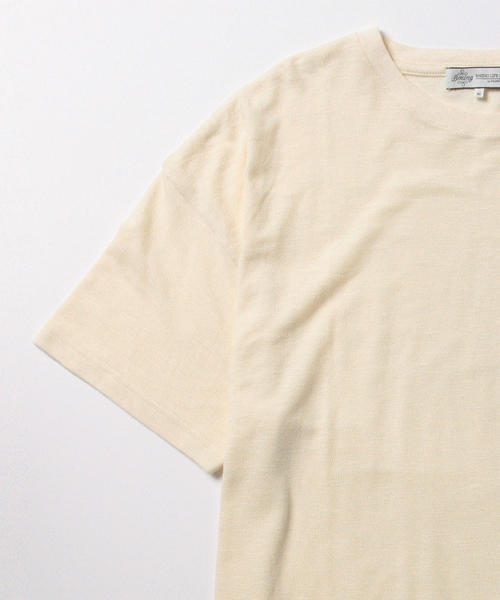 B:MING by BEAMS(ビーミングバイビームス)の「ビーミング by ビームス / BIGシルエットT(Tシャツ/カットソー・メンズ・オフホワイト/ブラック/ネイビー・SMALL/MEDIUM/LARGE)」の4枚目の写真