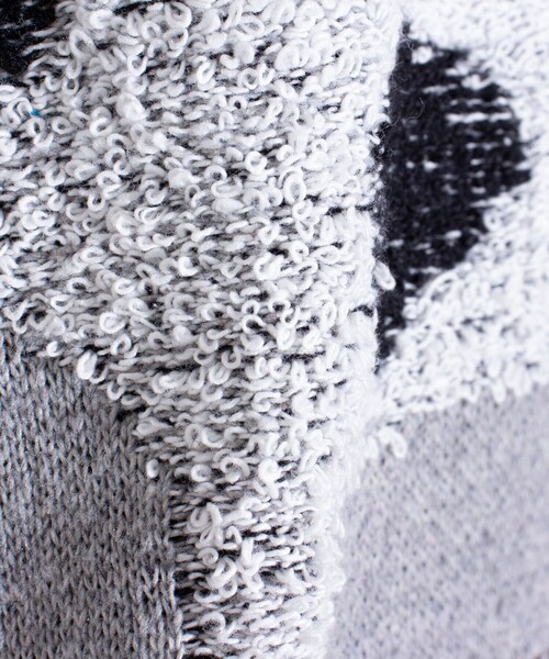 GLOSTER（グロスター）の「【GLOSTER/グロスター】フレンチブルドッグ ジャガードニットプルオーバー（ニット/セーター・メンズ・ブラウン/グレー/ブルー・S/M/L）」の16枚目の写真