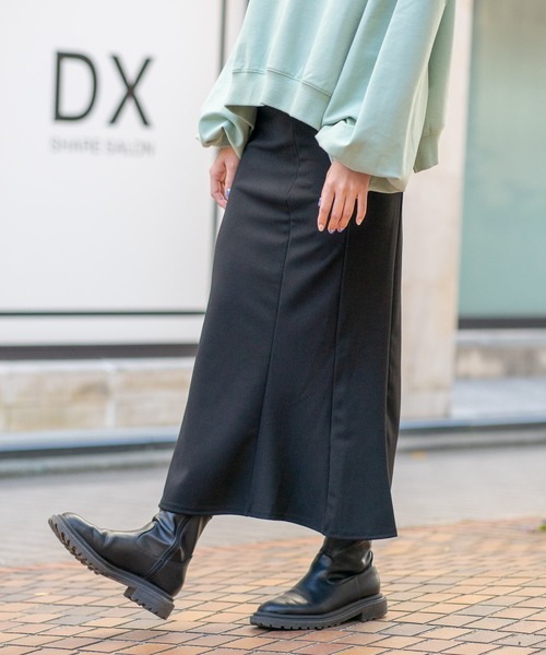 bounDary（バウンダリー）の「【ZOZOTOWN限定】【bounDary/バウンダリー】　マーメイドフレアスカート（スカート・レディース・ブラック/ダークブラウン・MEDIUM/LARGE）」の8枚目の写真