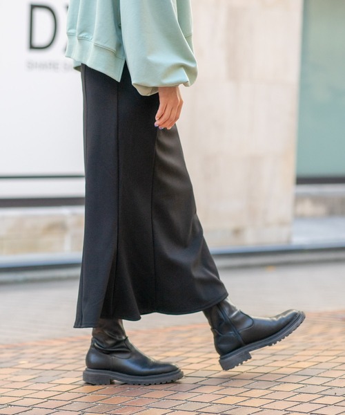 bounDary（バウンダリー）の「【ZOZOTOWN限定】【bounDary/バウンダリー】　マーメイドフレアスカート（スカート・レディース・ブラック/ダークブラウン・MEDIUM/LARGE）」の12枚目の写真