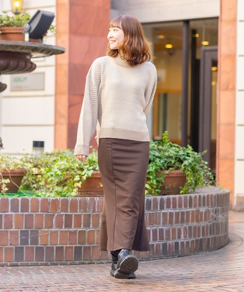 bounDary（バウンダリー）の「【ZOZOTOWN限定】【bounDary/バウンダリー】　マーメイドフレアスカート（スカート・レディース・ブラック/ダークブラウン・MEDIUM/LARGE）」の16枚目の写真