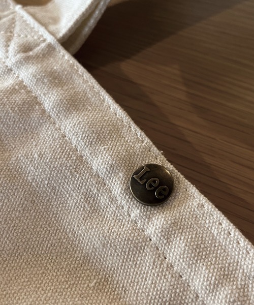 Lee（リー）の「Lee/リー キャンバス ビッグ2WAY トートバッグ（トートバッグ・レディース・ホワイト/ブラウン/ネイビー/インディゴブルー/グレー/ブルー/カーキ/オリーブ/ブラック・FREE）」の10枚目の写真