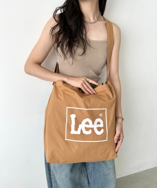 【まとめ売り】サイズＬ〜ＬＬ Lee/リー キャンバス ビッグ2WAY トートバッグ（トートバッグ）｜Lee