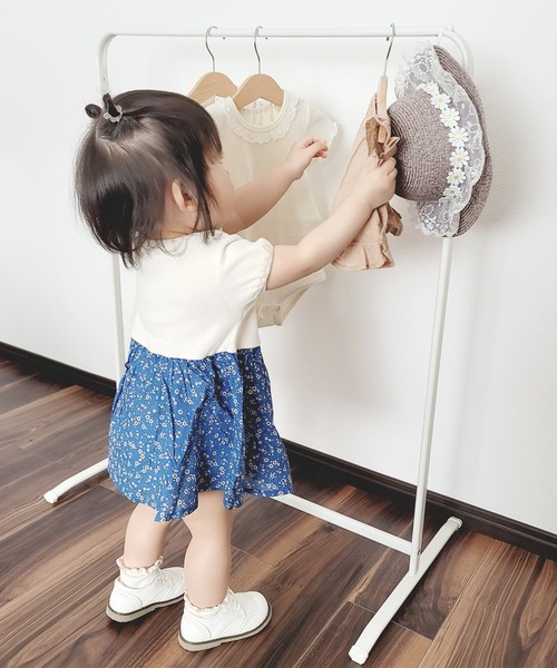 Another Fox  ロンパース1-2y grown花柄トップス12-18m Another Fox 水玉ロンパース 9-12M - メルカリ
