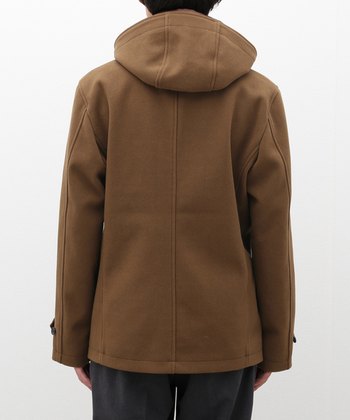 B.C STOCK(ベーセーストック)の「スタンドカラー ショートコート(ブルゾン・メンズ・ブラウン/ブラック系その他・LARGE/MEDIUM)」の6枚目の写真