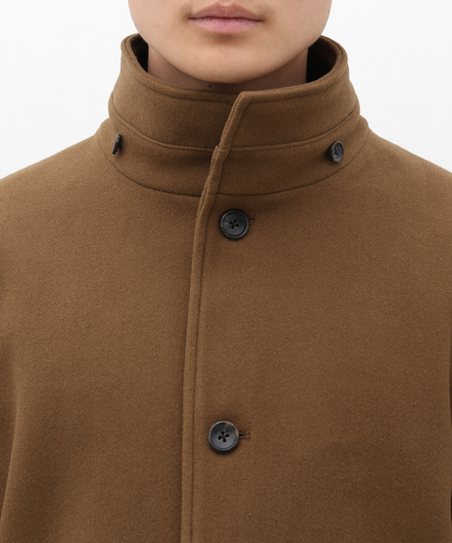 B.C STOCK(ベーセーストック)の「スタンドカラー ショートコート(ブルゾン・メンズ・ブラウン/ブラック系その他・LARGE/MEDIUM)」の16枚目の写真