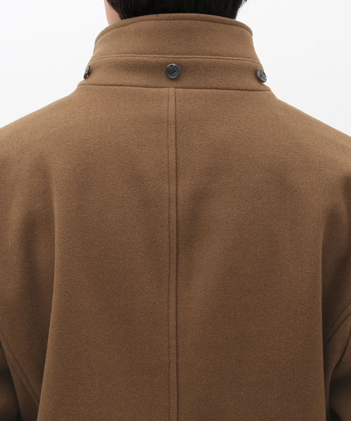 B.C STOCK(ベーセーストック)の「スタンドカラー ショートコート(ブルゾン・メンズ・ブラウン/ブラック系その他・LARGE/MEDIUM)」の17枚目の写真