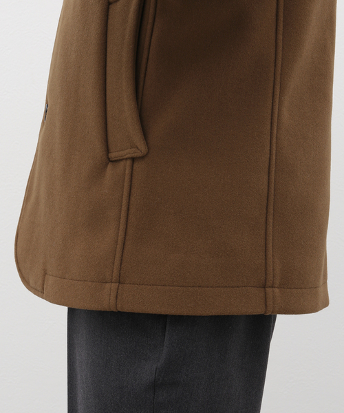 B.C STOCK(ベーセーストック)の「スタンドカラー ショートコート(ブルゾン・メンズ・ブラウン/ブラック系その他・LARGE/MEDIUM)」の18枚目の写真