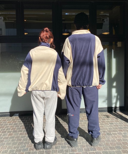 nemne store(ネンネストア)の「【低身長用サイズ&メンズサイズ登場!】配色フリースハーフジッププルオーバー(その他トップス・レディース・ネイビー/ピンク/アイボリー/ボルドー・SMALL/MEDIUM/LARGE)」の19枚目の写真