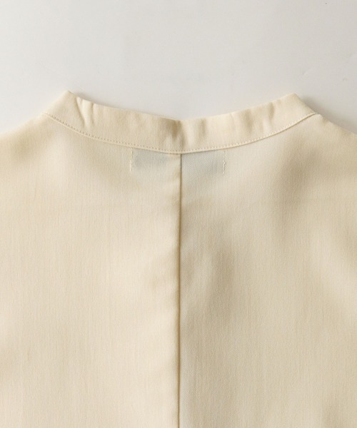 CLEIO（クレイオ）の「【CLEIO】袖リボンタックブラウス/SLEEVE TUCK BLOUSE/980-11616（シャツ/ブラウス・レディース・グレー/アイボリー/ベージュ・FREE）」の8枚目の写真