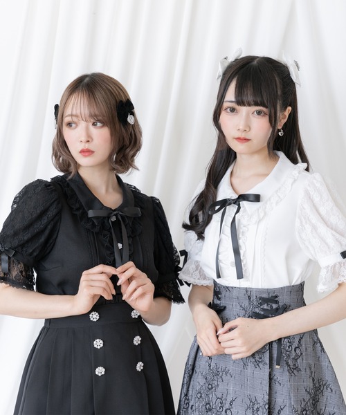 みーちゃん様　DAMA カシミアカーディガンとフリルブラウス みーちゃん様 DAMA カシミアカーディガンとフリルブラウス