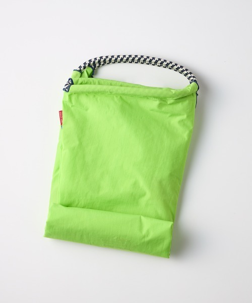 DOUBLE STANDARD CLOTHING（ダブルスタンダードクロージング）の「Ball&Chain / オリジナルロゴショッピングバッグ（ショルダーバッグ・レディース・ライトグリーン・FREE）」の11枚目の写真