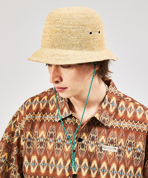 ABAHOUSE（アバハウス）の「【RUBEN/ルーベン】RAFFIA BELLHAT
